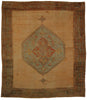 18 x 21 - Brown Antique Turkish Oushak Rug - 73104