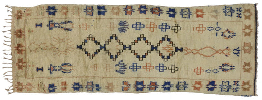 4 x 10 Vintage Moroccan Rug 20014