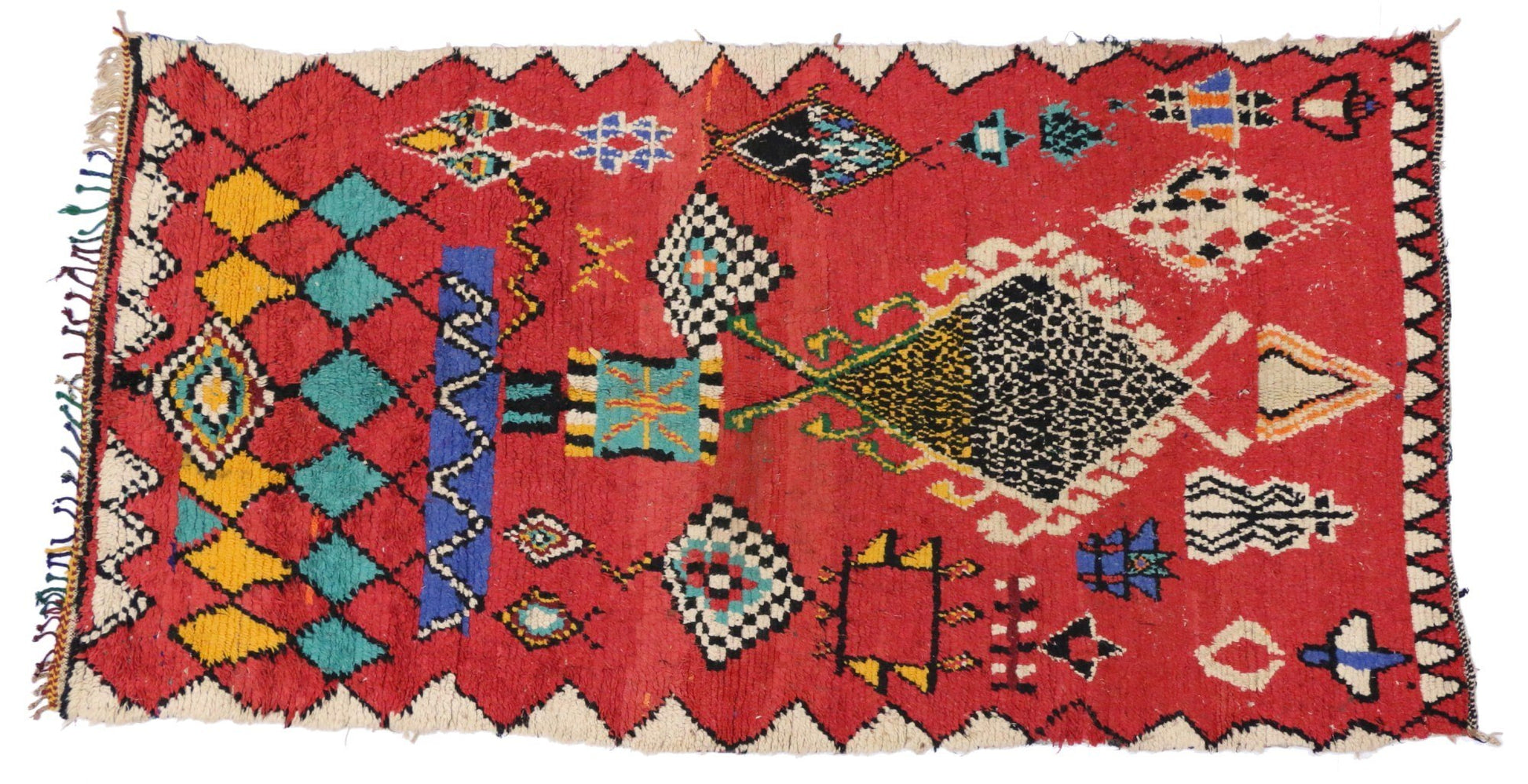 5 x 9 Vintage Moroccan Rug 20017