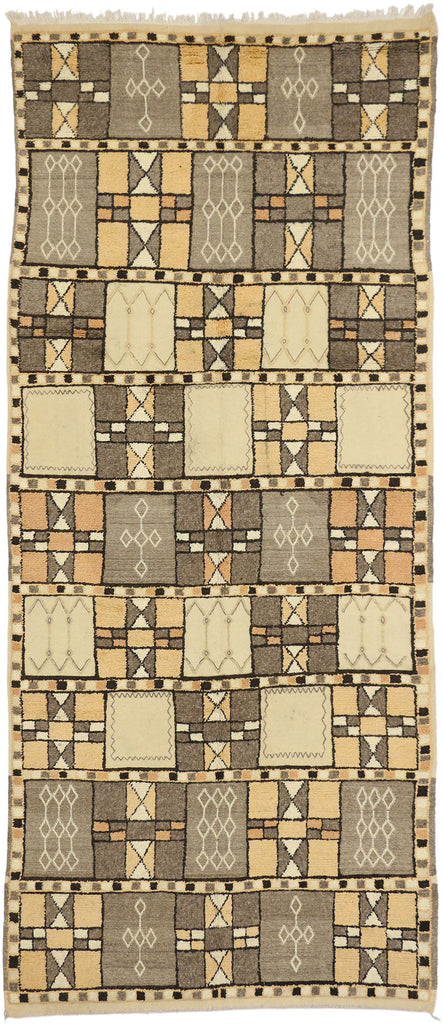 5 x 12 Vintage Moroccan Souf Rug 20026