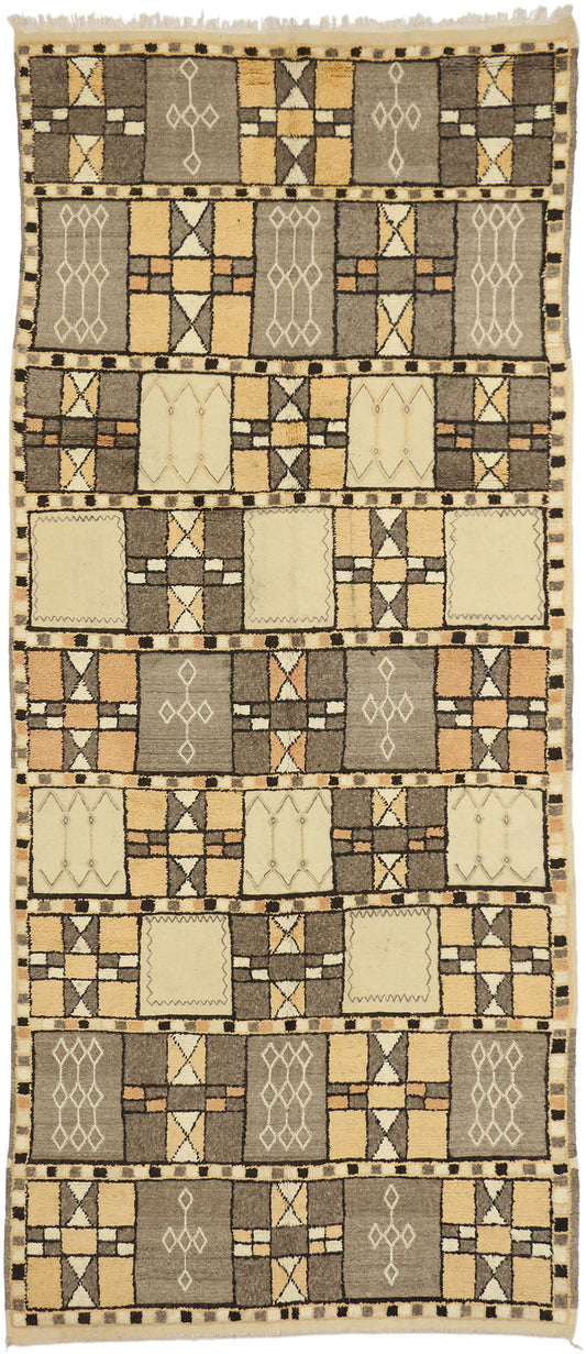 5 x 12 Vintage Moroccan Souf Rug 20026