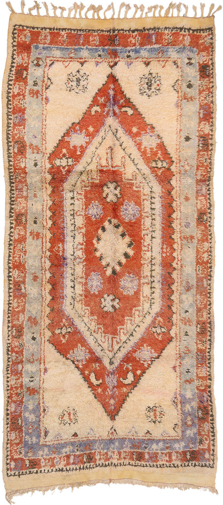 5 x 11 Vintage Boujad Moroccan Rug 20034