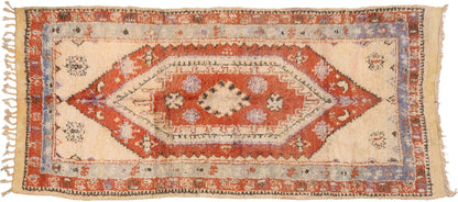 5 x 11 Vintage Boujad Moroccan Rug 20034