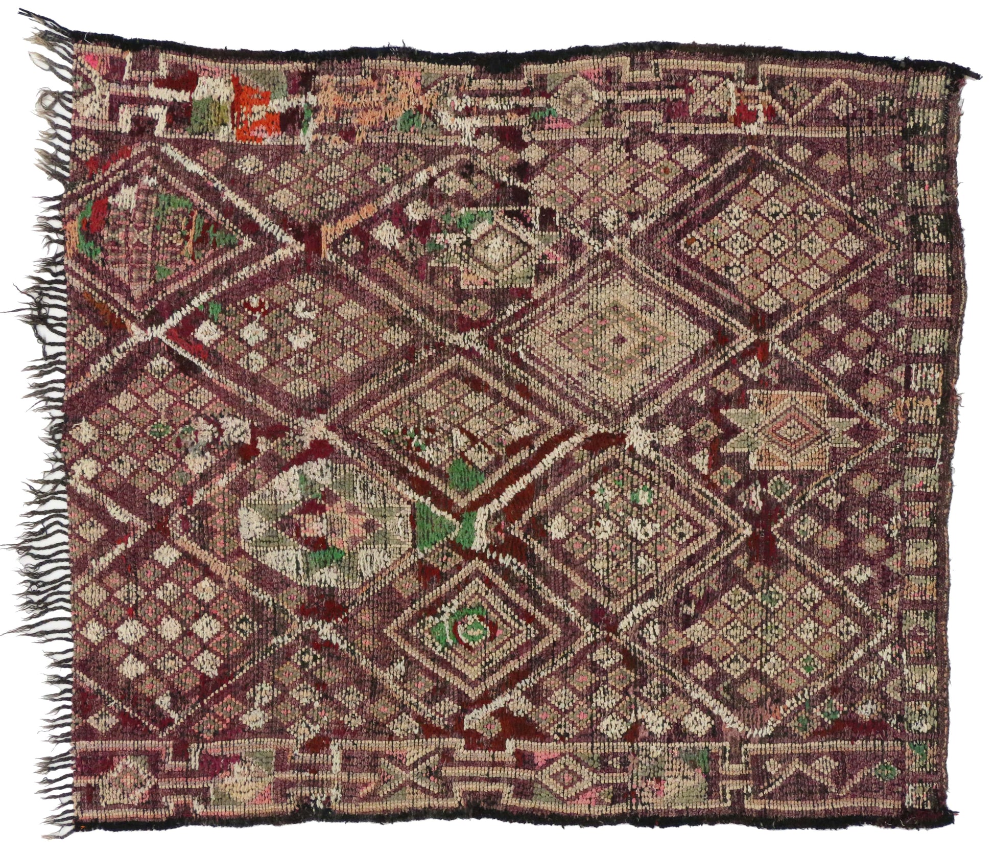 6 x 6 Vintage Moroccan Rug 20038