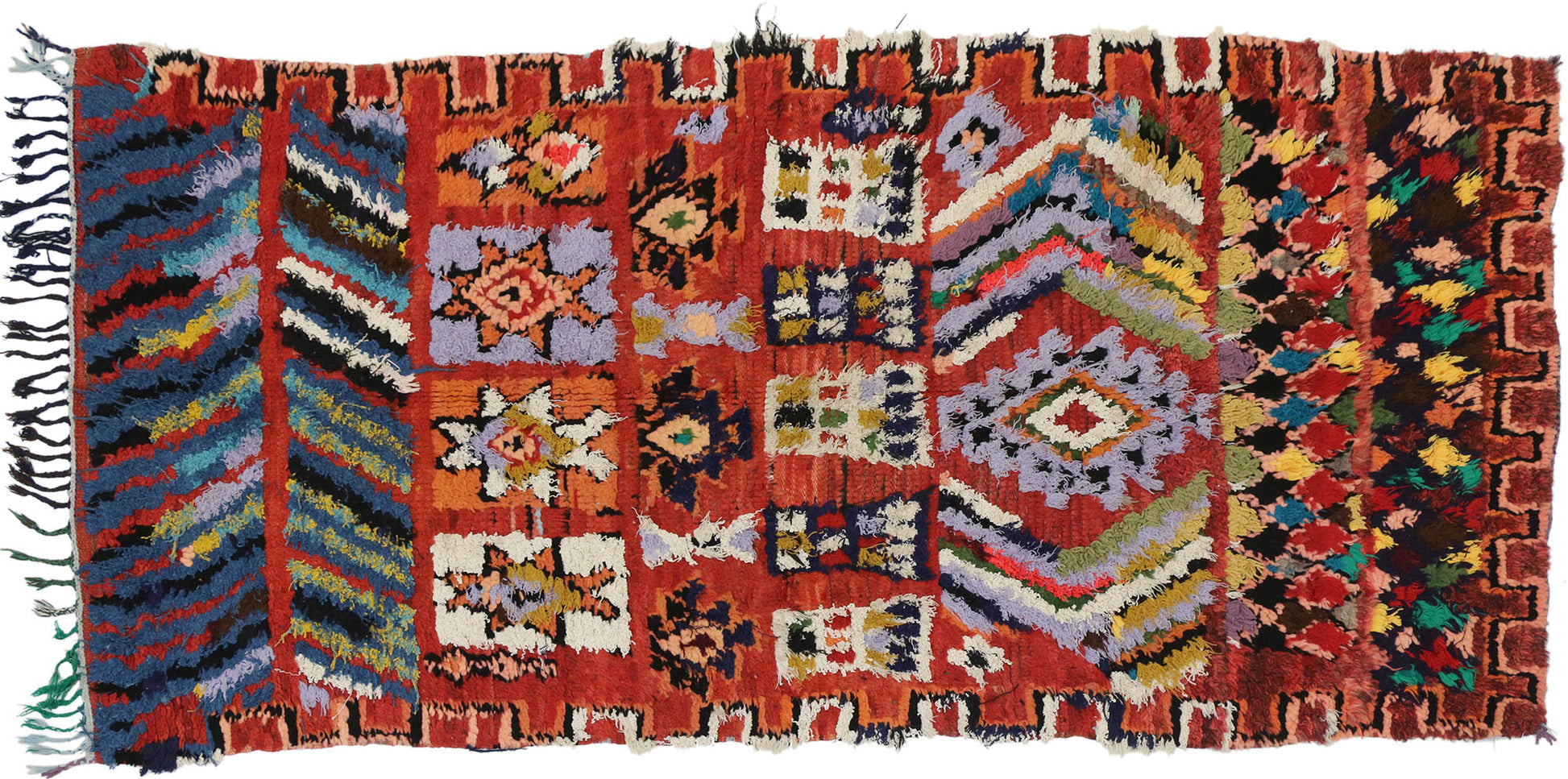 3 x 6 Vintage Moroccan Rug 20039
