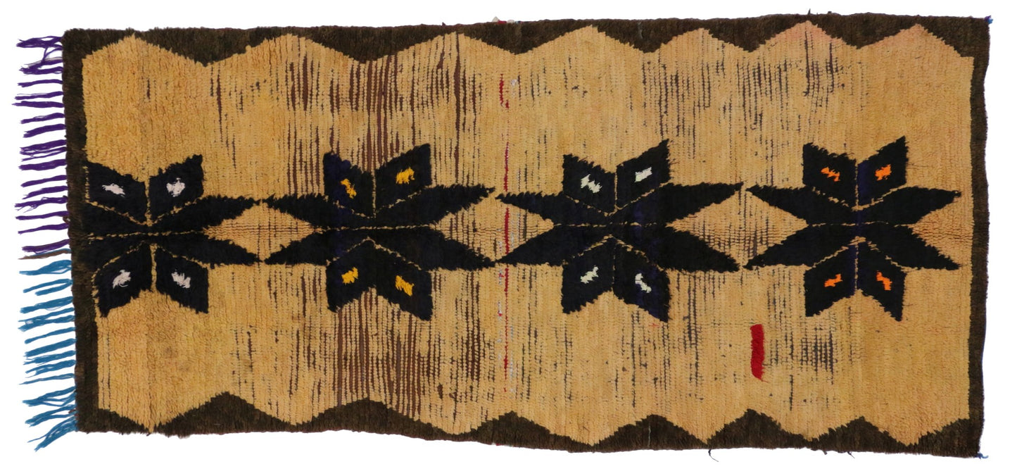 4 x 8 Vintage Moroccan Rug 20048