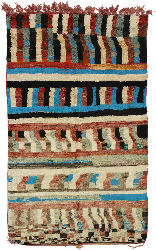 5 x 8 Vintage Boujad Moroccan Rug 20076