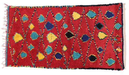 4 x 8 Vintage Moroccan Rug 20080