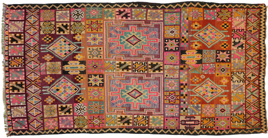 6 x 12 Vintage Moroccan Rug 20100
