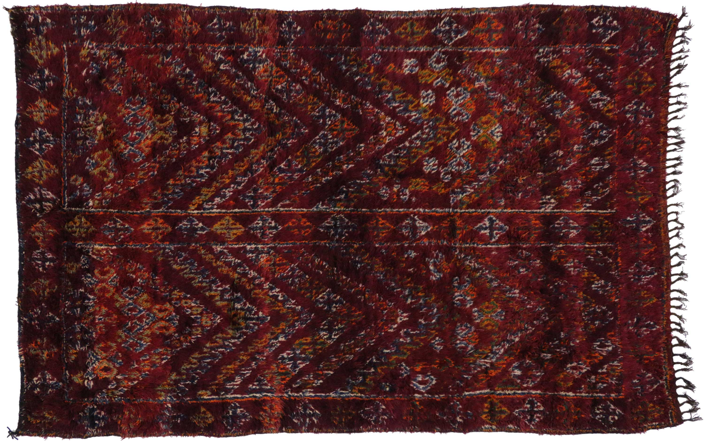 6 x 9 Vintage Moroccan Rug 20117