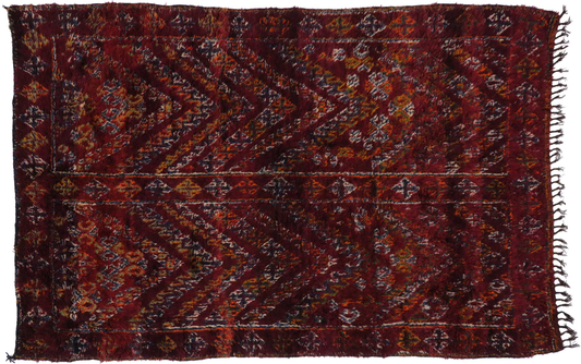 6 x 9 Vintage Moroccan Rug 20117
