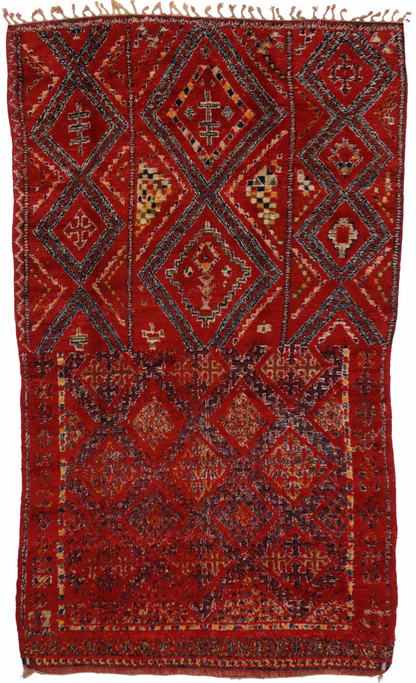 6 x 11 Vintage Moroccan Rug 20118