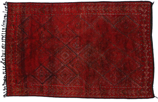 7 x 10 Vintage Moroccan Rug 20139