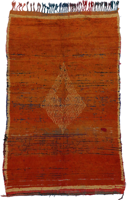 5 x 7 Vintage Moroccan Rug 20165