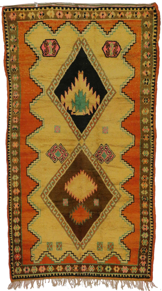 5 x 9 Vintage Moroccan Rug 20177