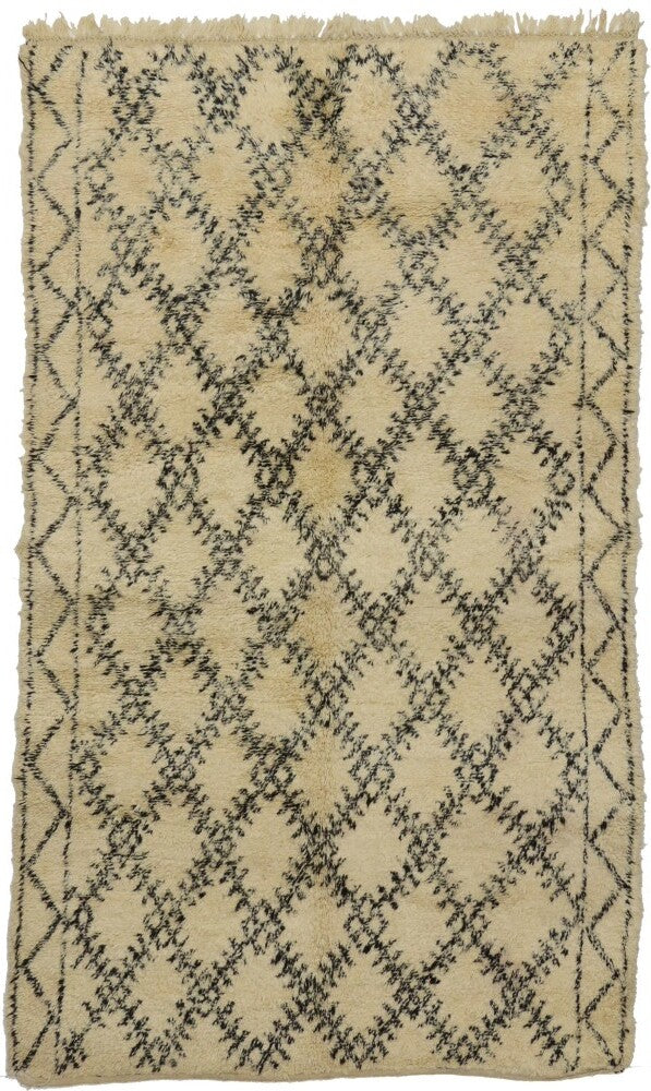 6 x 11 Vintage Beni Ourain Rug 20222