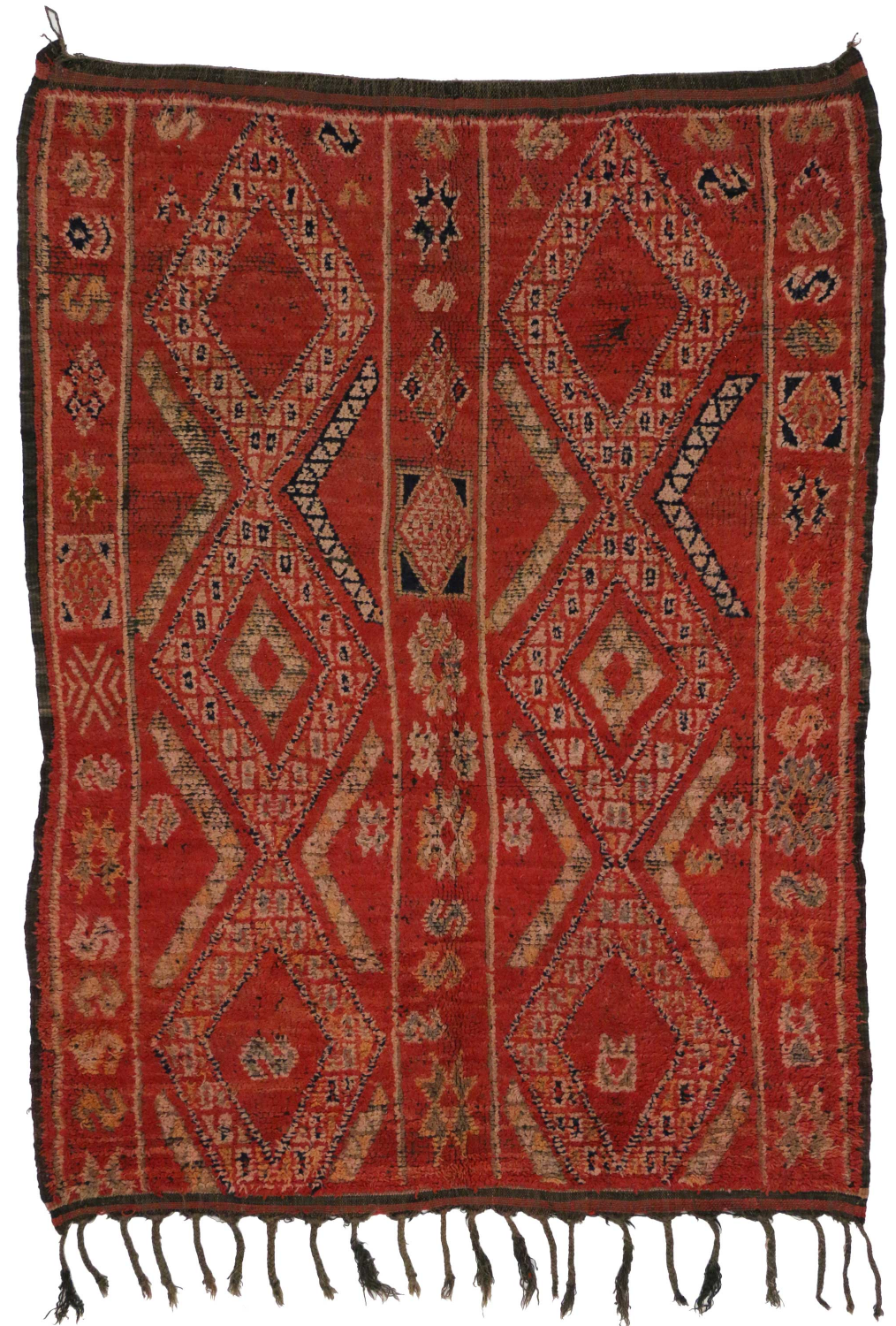 6 x 8 Vintage Moroccan Rug 20248