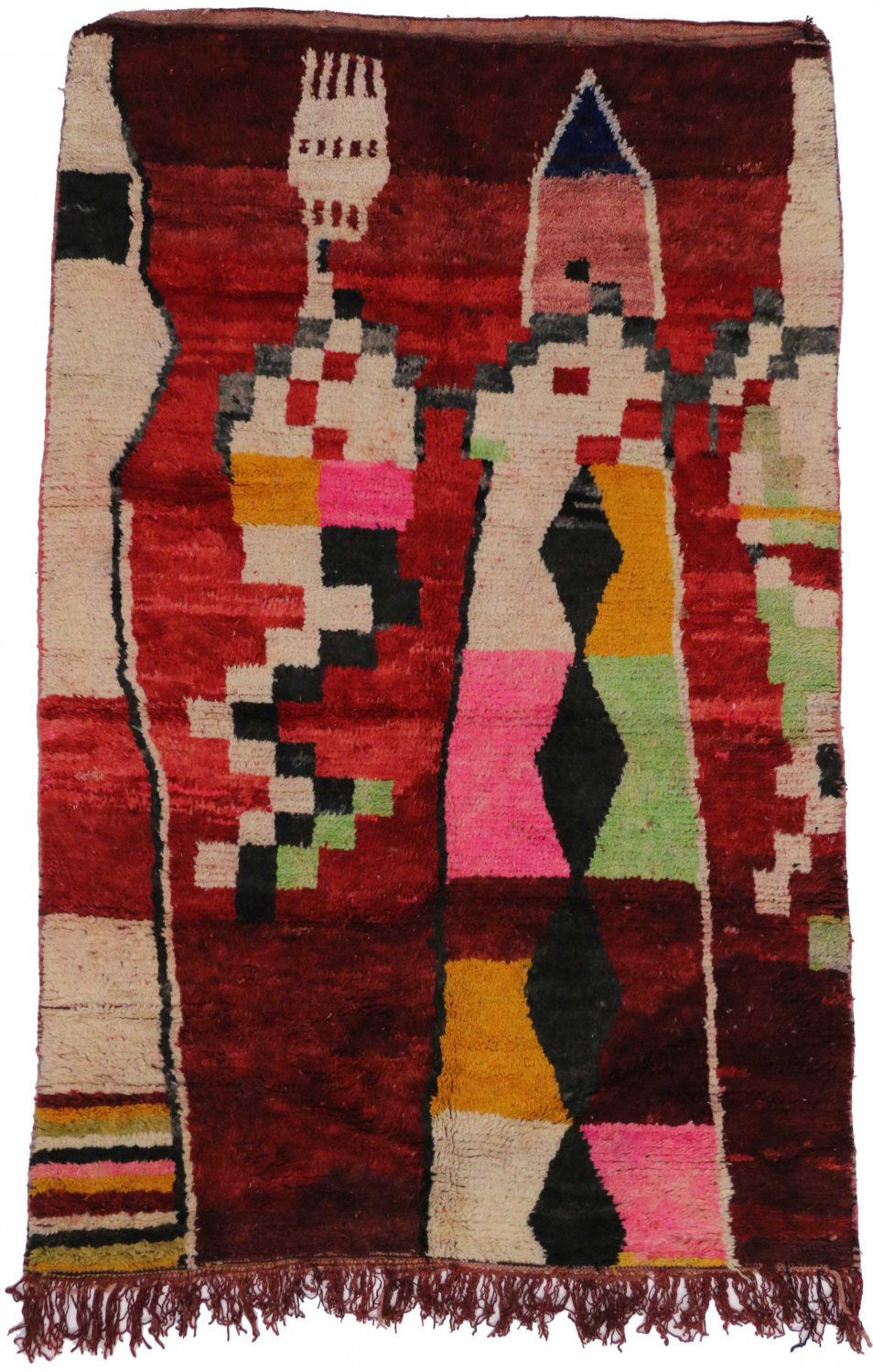 5 x 8 Vintage Moroccan Rug 20290