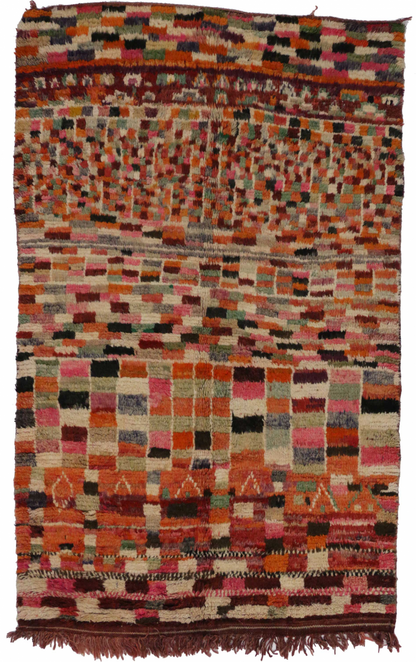 5 x 8 Vintage Moroccan Rug 20292