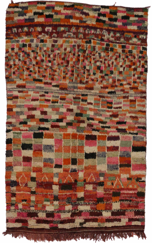 5 x 8 Vintage Moroccan Rug 20292