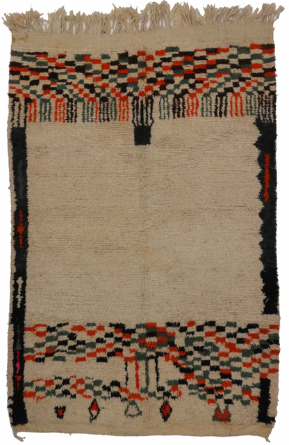 5 x 7 Vintage Moroccan Rug 20307