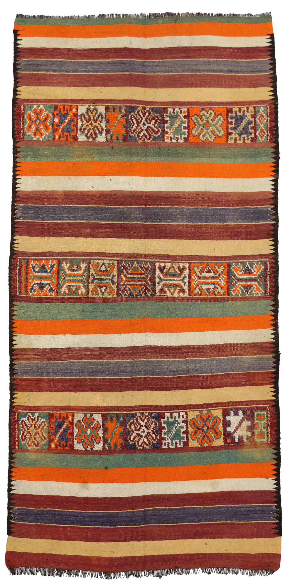 5 x 11 - Vintage Moroccan Rug - 20426