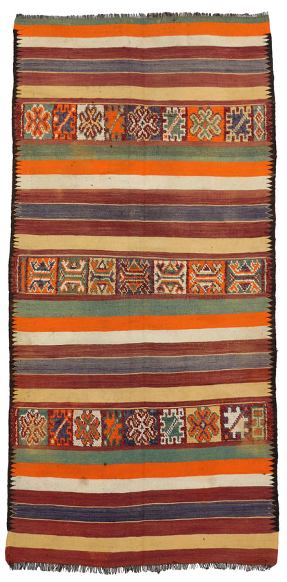 5 x 11 - Vintage Moroccan Rug - 20426