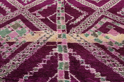 6 x 12 - Purple Vintage Moroccan Rug - 20684