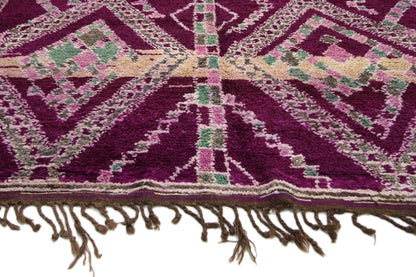 6 x 12 - Purple Vintage Moroccan Rug - 20684