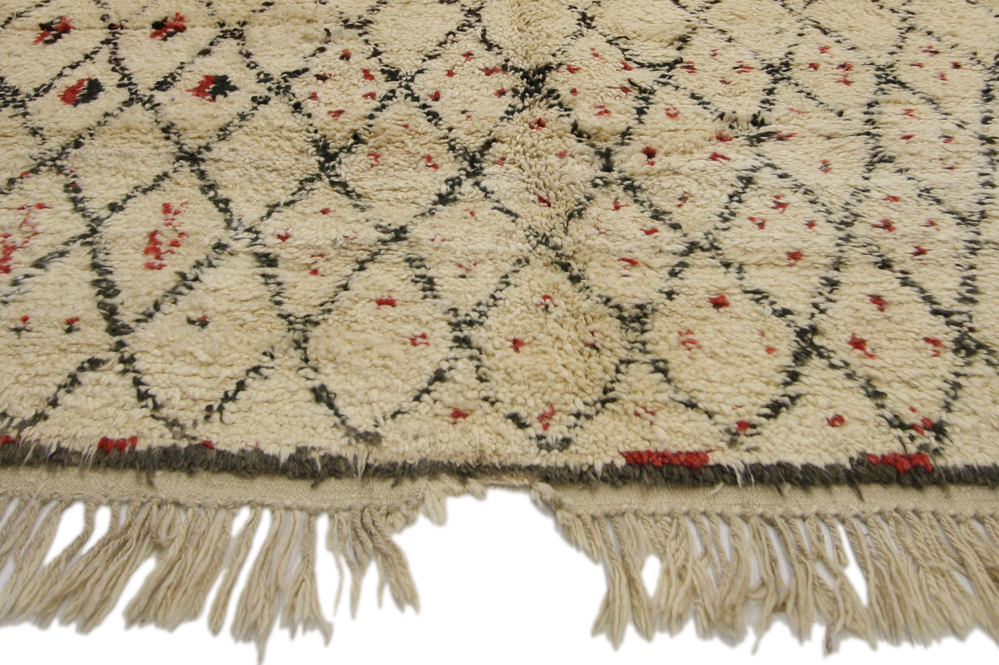 5 x 9 - Beige Vintage Moroccan Rug - 20696