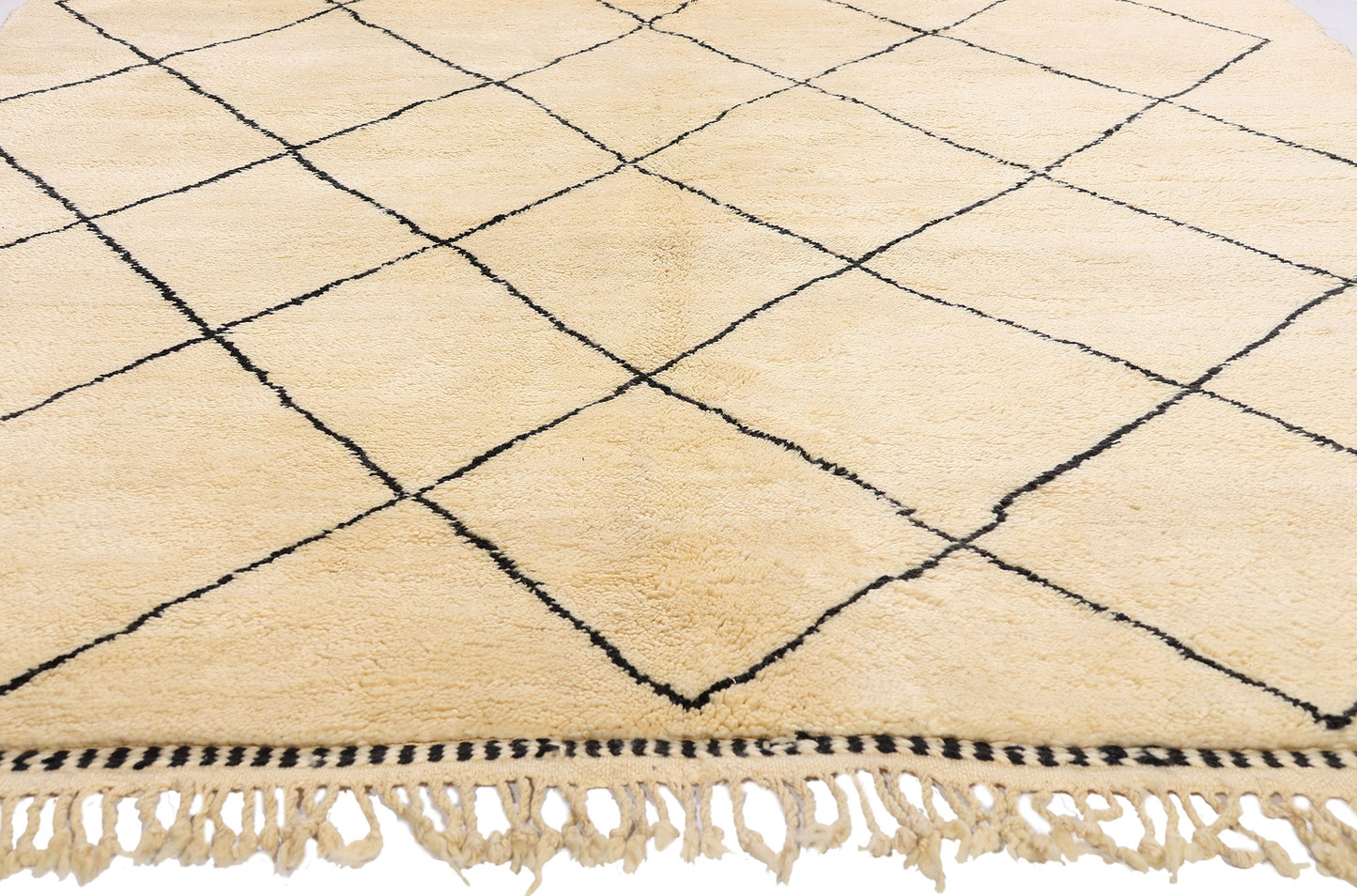 7 x 10 - Beige Moroccan Rug - 20761