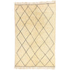7 x 10 - Beige Moroccan Rug - 20761