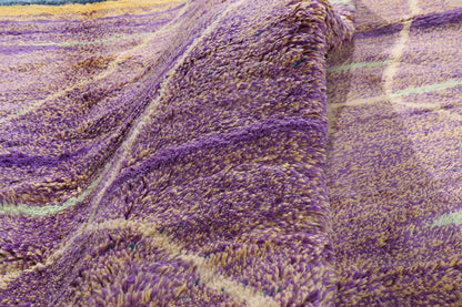 10 x 13 - Purple Moroccan Rug - 20809