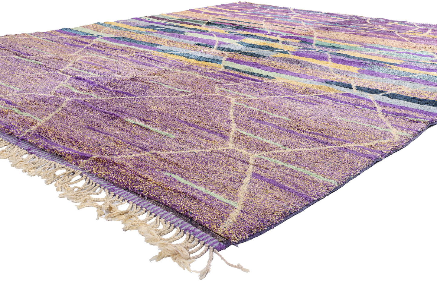 10 x 13 - Purple Moroccan Rug - 20809
