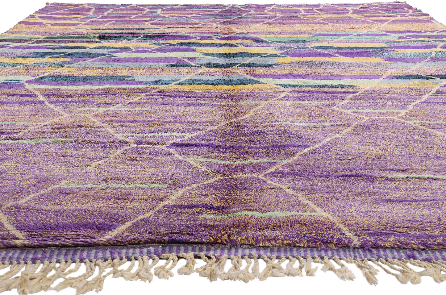 10 x 13 - Purple Moroccan Rug - 20809