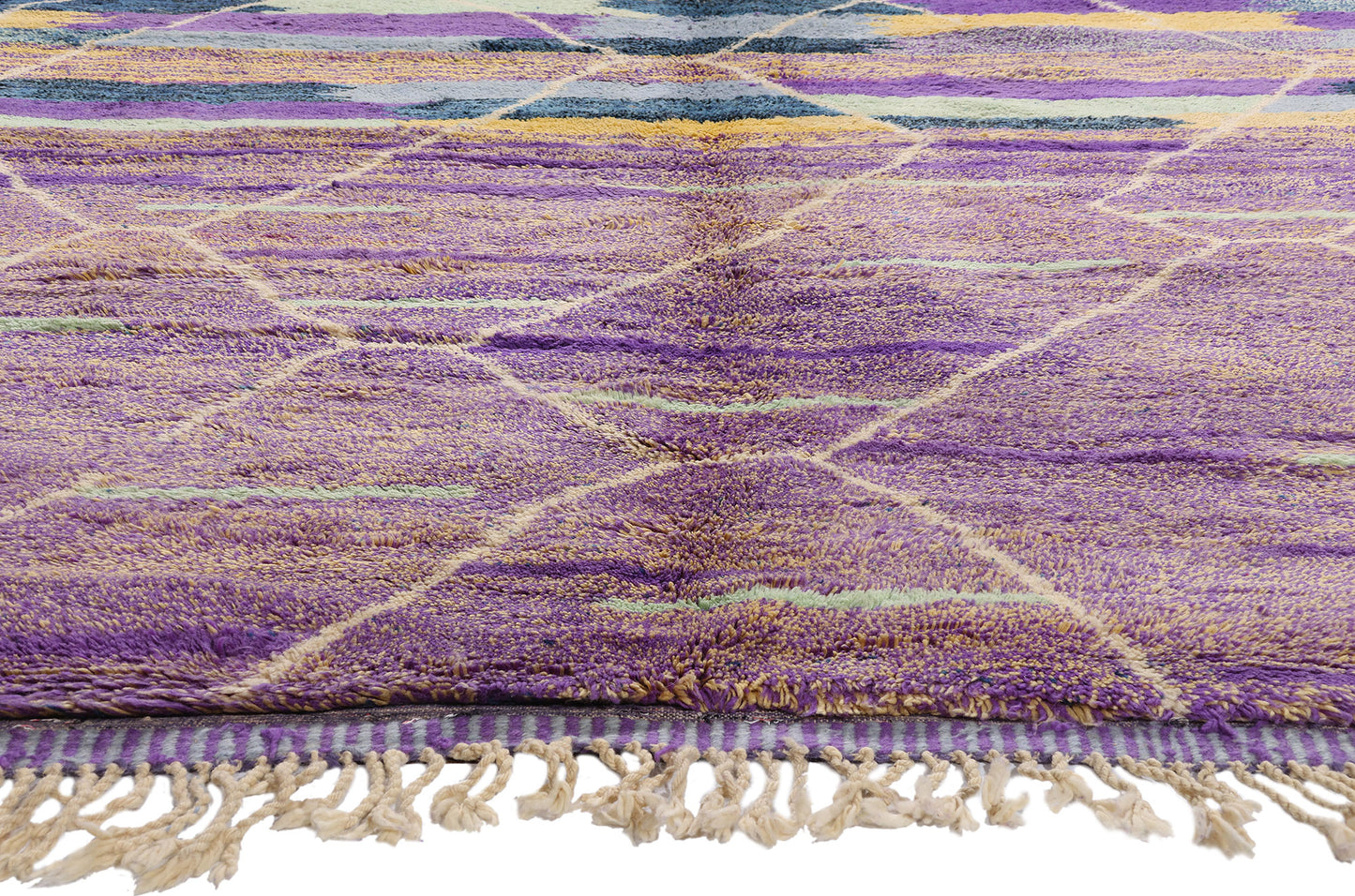 10 x 13 - Purple Moroccan Rug - 20809