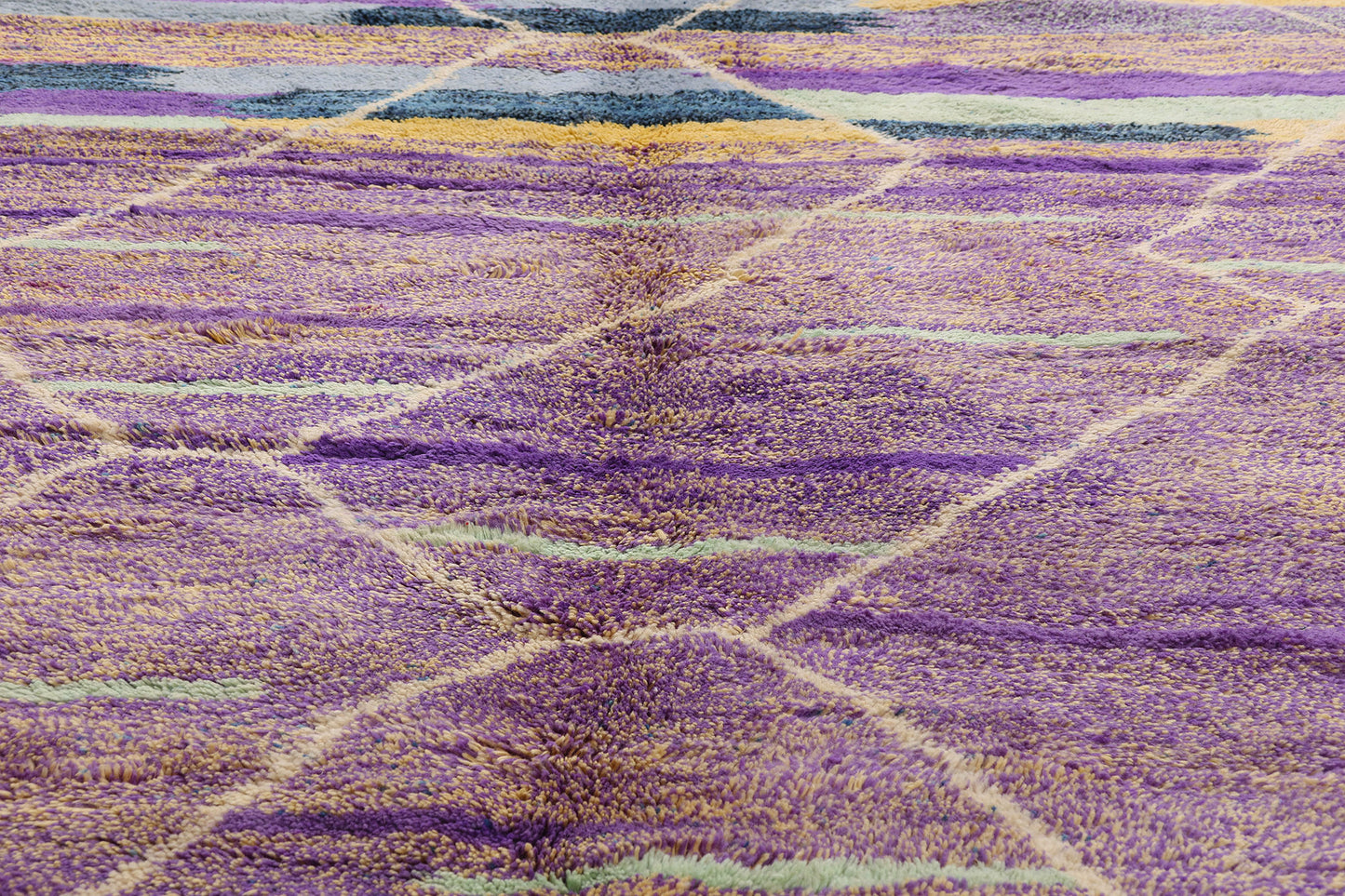 10 x 13 - Purple Moroccan Rug - 20809