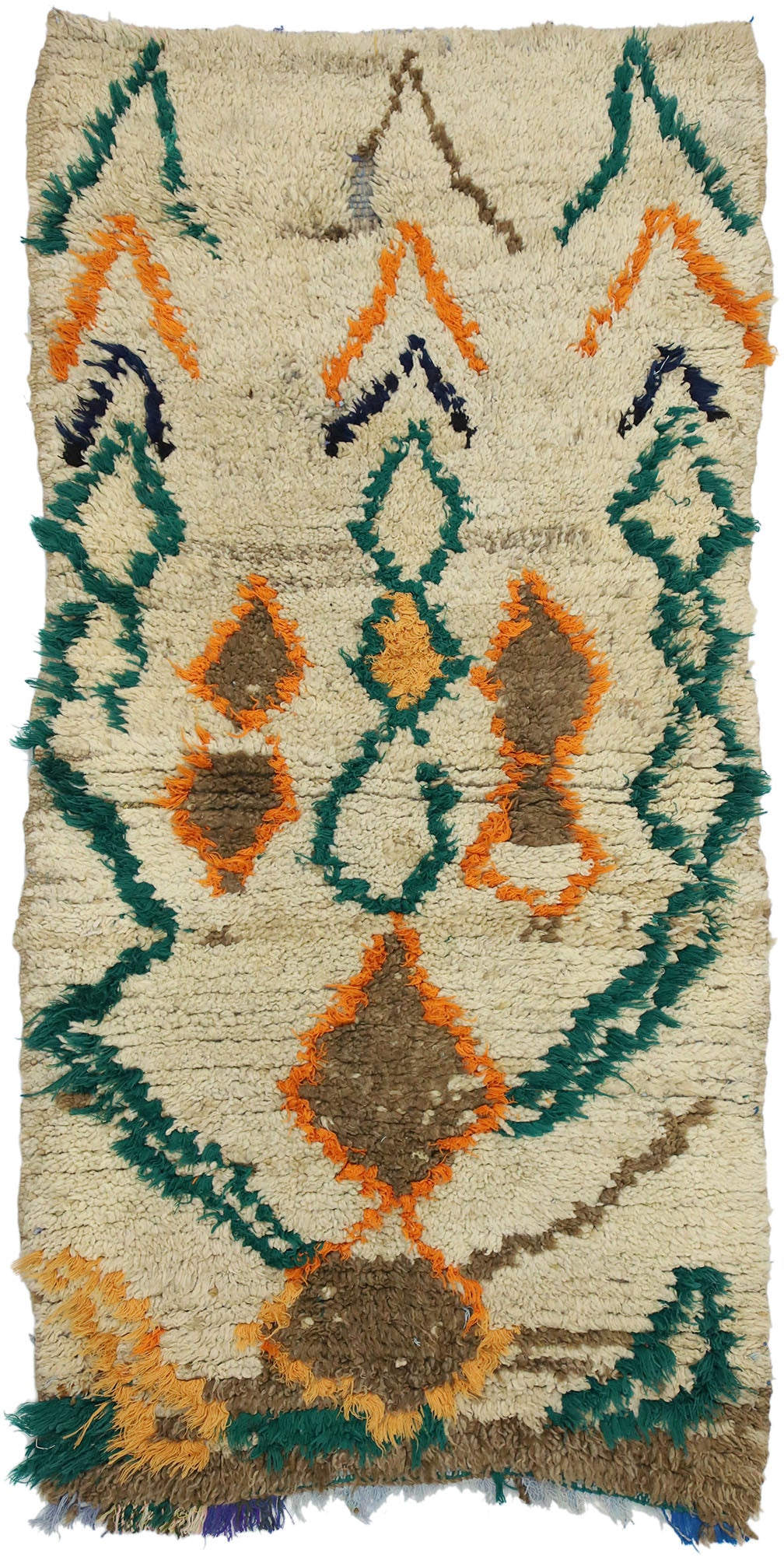 2 x 5 Vintage Moroccan Rug 20883