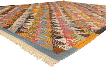 11 x 15 - Multicolor Moroccan Kilim Rug - 20912