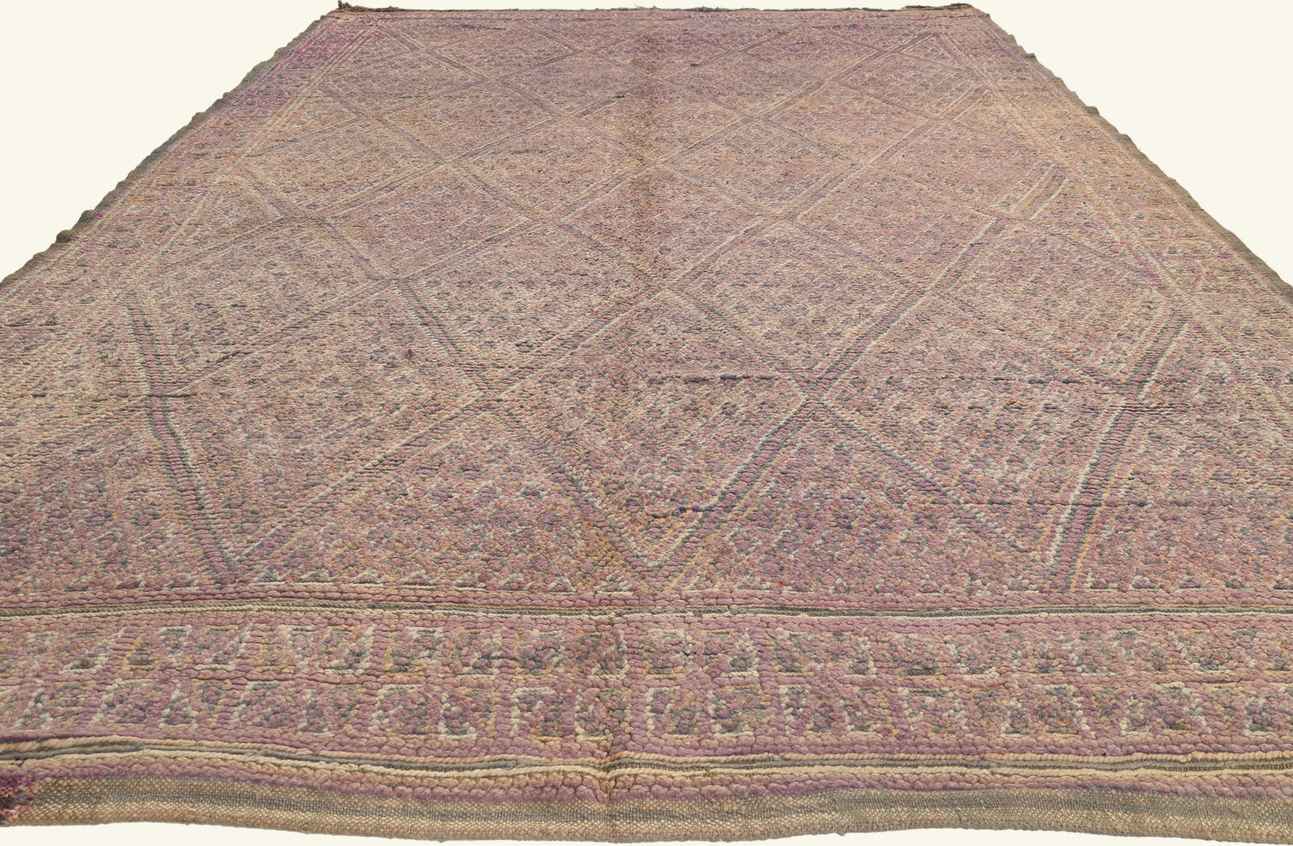 7 x 12 - Purple Vintage Moroccan Rug - 20985