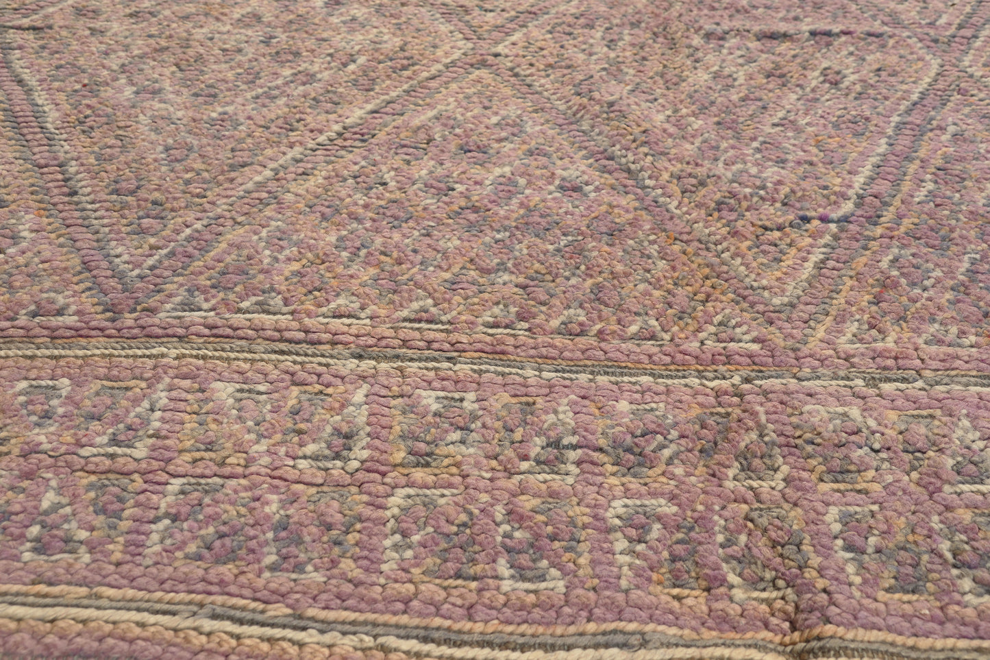7 x 12 - Purple Vintage Moroccan Rug - 20985