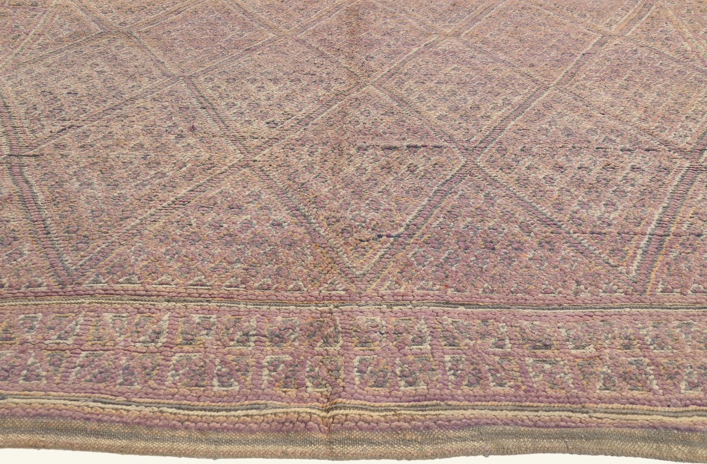 7 x 12 - Purple Vintage Moroccan Rug - 20985