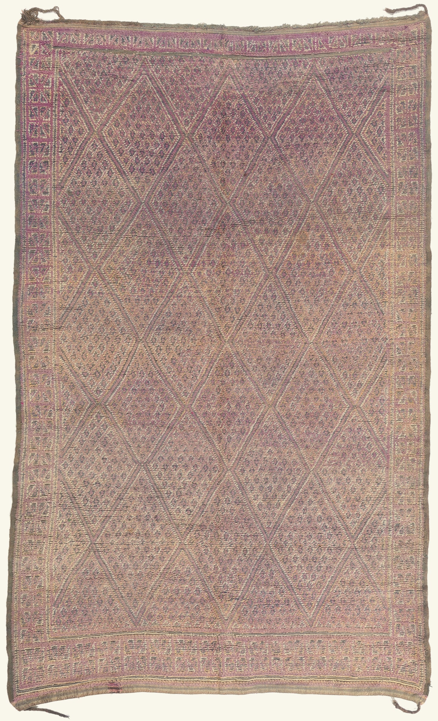 7 x 12 - Purple Vintage Moroccan Rug - 20985