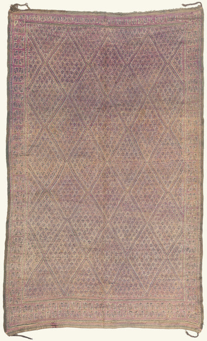 7 x 12 - Purple Vintage Moroccan Rug - 20985