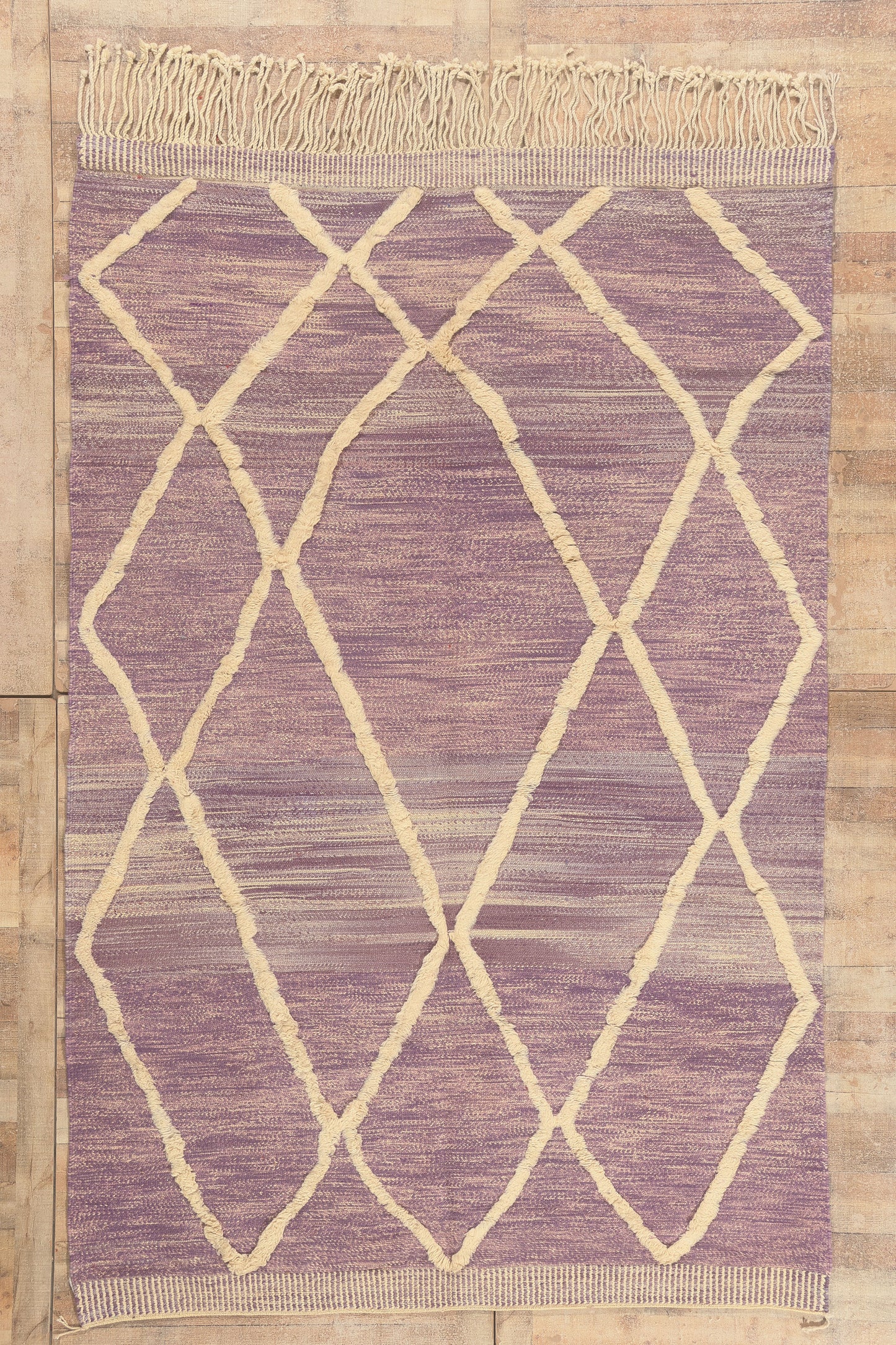7 x 11 - Purple Moroccan Rug - 21059