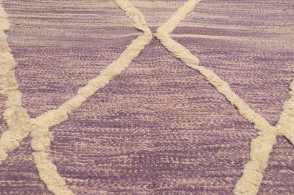 7 x 11 - Purple Moroccan Rug - 21059