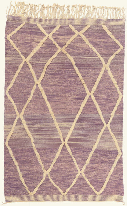 7 x 11 - Purple Moroccan Rug - 21059