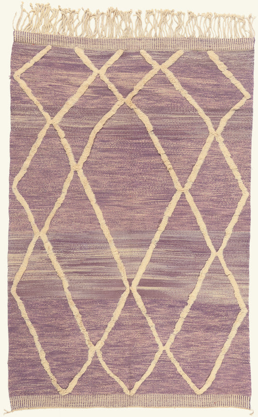 7 x 11 - Purple Moroccan Rug - 21059