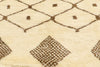 12 x 13 - Beige Beni Mrirt Moroccan Rug - 21141