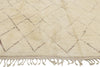 11 x 15 - Beige Beni Mrirt Moroccan Rug - 21148